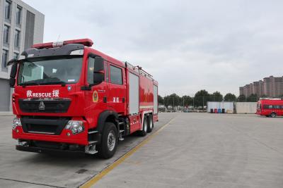 Chine HOWO réservoir d'eau camions de pompiers d'urgence camions de pompiers PM120/SG120 à vendre