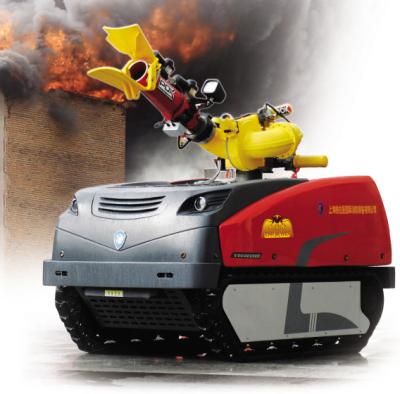 China RXR-M180D 2560MM Robotic Fire Fighting Vehicle Fire Extinguisher Robot for sale