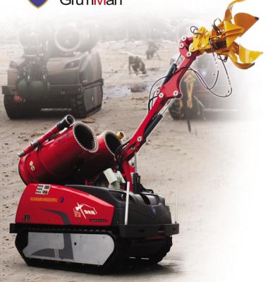 China RXR-JM200D  Rescue Fire Fighting Robot Car Automatic Fire Sensing And Extinguishing Robot for sale