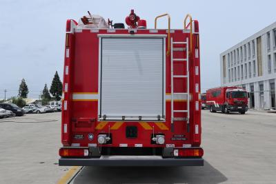 China PM80/SG80 HOWO Camiones de bomberos de emergencia 257KW Motor de bomberos de ambulancia 5800L Agua en venta