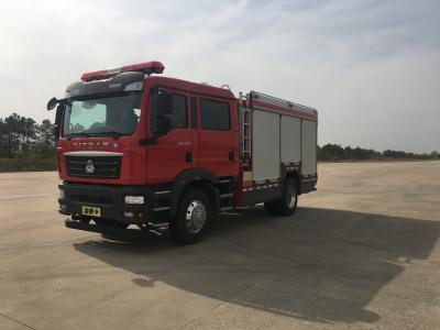 China 4500L Foam Fire Resposta Rápida Caminhão de Bombeiros Caminhão de Bombeiros Moderno 16350KG à venda