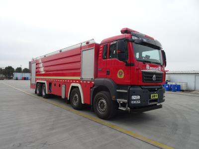 China PM250/SG250 SITRAK Airport Fire Fighting Truck 24510L Airport Foam Truck for sale