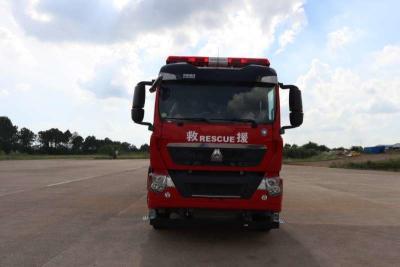 China PM180/SG180 HOWO Camión de bomberos hidráulico con depósito de agua País VI 2+4 80L/S en venta