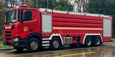 China Watertenk Luchthavenbrandweermotor Zware brandweerwagen PM240/SG240 11500×2520×3800 MM Te koop