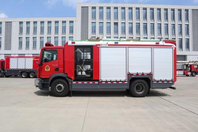 China 3500l watertenker brandweerwagen schuim eenheid brandweerwagen voor hoogbouw Te koop