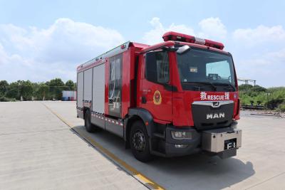 China AP35 Water Tanker Fire Truck Country Ⅵ 2+3+4 Foam Tender Truck 1.0MPA 60L/S for sale