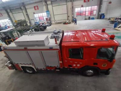 China JY100 14000kg 8930mm Emergency Fire Engine Emergency Rescue Truck HIAB X-CL111B-2 for sale
