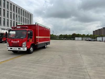 China QC90 Camiones de bomberos comerciales Motor de bomberos de rescate 7020 × 2300 × 3150MM en venta
