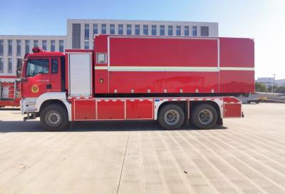 China Qc300 Fire Water  Commercial Cab Fire Truck Palfinger 10500mm 20t for sale