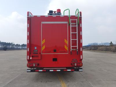 China GF60 10200KG Motor de incêndio Camião de pó seco Camião de incêndio Camião de pó seco 2×3000L ISO9001 à venda