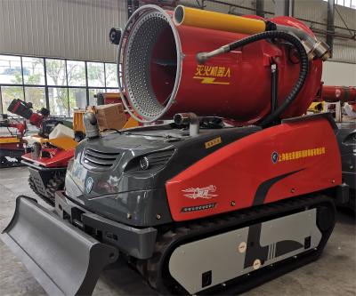 China Inclinación de 35 grados Robot automático de extinción de incendios Coloso Robot bombero 2370MM en venta