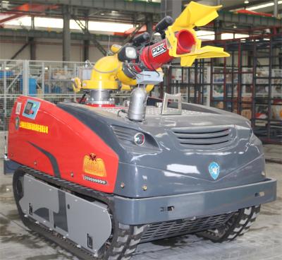 China RXR-M180D Robotic Fire Fighting Vehicle Climb 35° Climb 26° Of Stairs Fire Robot Fire Robot for sale
