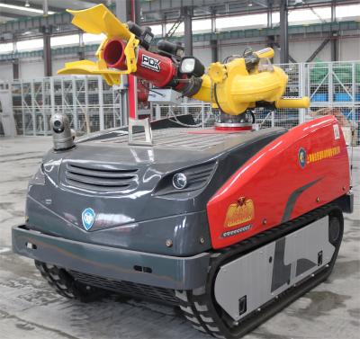 Chine RXR-M180D 180L/S Véhicule robotique de lutte contre les incendies 1000m Robot de prévention des incendies à vendre