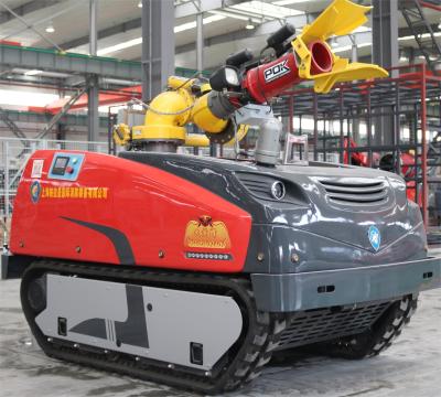 China RXR-M180D Robotic Fire Fighting Vehicle 1860kg Fire Prevention Robot for sale