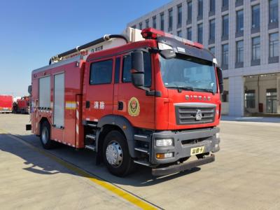 Chine DG20 Moteur de pompiers Camion échelle aérienne Plateforme d'eau 2500L mousse 550L ISO9001 à vendre