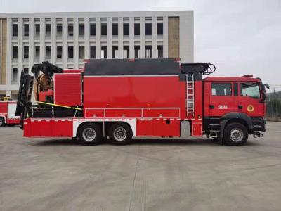 China BP200/DX 1200KG Red Fire Truck Pumper Fire Apparatus ZZ5356V524MF5 for sale
