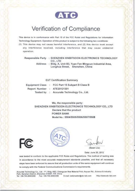 FCC - ShenZhen Befirst Electronic Technology co.,ltd