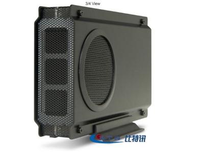 中国 演劇およびプラグ 3.5 は 5V DC の涼しいファンで造られる外的なハード・ドライブのエンクロージャをじりじり動かします 販売のため