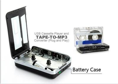 China Digital Audio Capture Cassette Tape Converter , USB Cassette Player Retro Style for sale