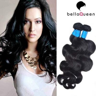 China Full Cuticle Grade 6a Mongolian Body Wave Human Hair Weave 10”-30” for sale