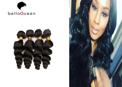 China 6A Remy Hair Natural Black virgin loose wave hair 10” - 30” for Beauty Works for sale