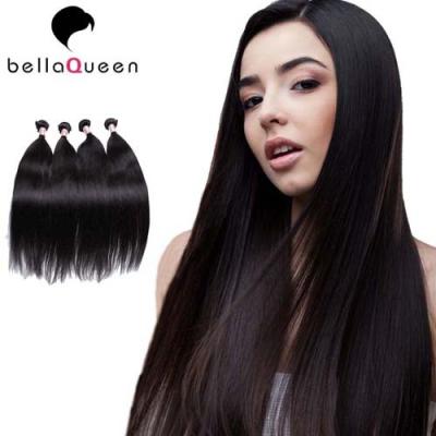 China 10 inch - 30 inch Girl use Burmese Remy Hair Natural Black Straight Without Chemical for sale