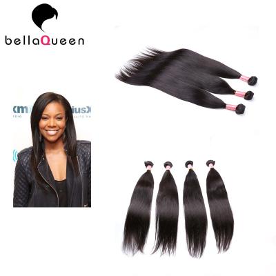 China Straight Weave Double Drawn Weft Original Virgin European Hair Extensions for sale