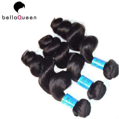 中国 10 インチ- 30 は巻き毛のモンゴルの毛延長、緩い波の人間の毛髪の織り方をじりじり動かします 販売のため