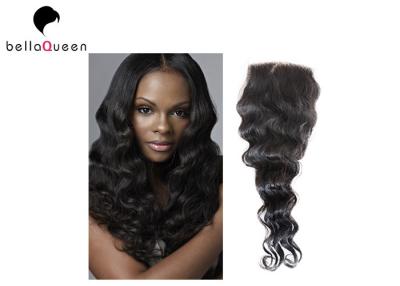 China Full Head Virgin Lace Closure , Unprocessed 100% Remy Human Hair Lace Closure for sale