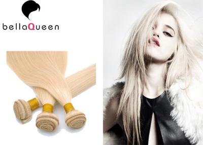 China O Weave europeu reto louro profissional do cabelo do Virgin 613# para a beleza trabalha à venda