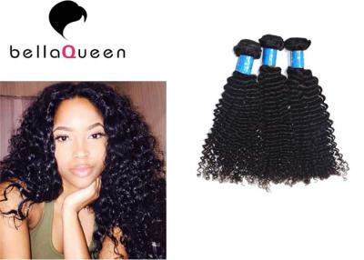 China Unprocessed Virgin Mongolian Hair Extensions , Natural Curly Grade 7A Virgin Hair for sale