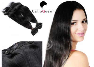 China Natural Black 1b Virgin Brazilian Hair 7a 8a Grade Color 1b 100g-120g for sale