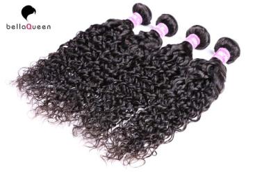 China Unprocessed Tangle Free Brazilian Virgin Hair Extensions Black / Brown for sale