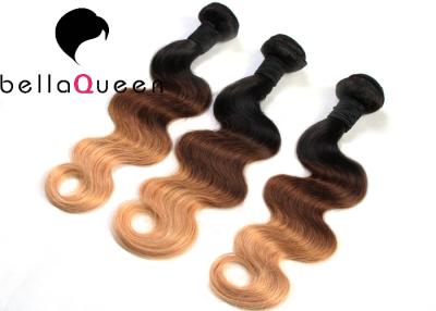 Κίνα Βραζιλιάνα ανθρώπινα μαλλιά 10-32 της Virgin κυμάτων σώματος Ombre» για τις μαύρες γυναίκες προς πώληση