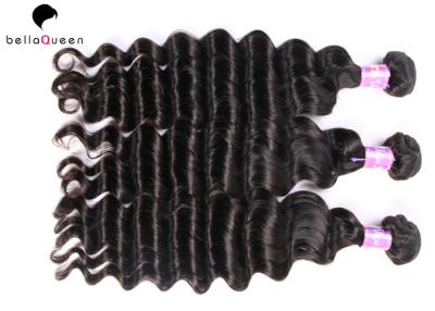 China Free Tangle Brazilian Virgin Unprocessed Remy Human Hair Weave For Deep Wave Weft for sale