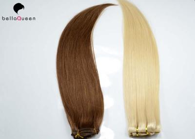 China Forme a grado 6al   sin procesar del clip del   en el negro natural 1b de la extensión del   del pelo en venta