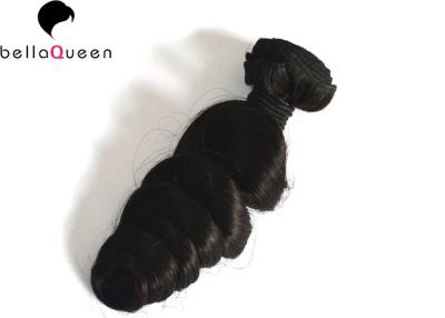 China 24 Inch Loose Wave Natural Black Brazilian Grade 7A Virgin Hair Weaves No Shed No Tangle for sale
