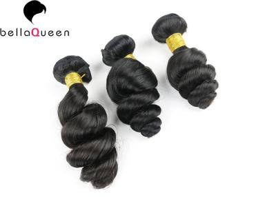 China O cabelo humano da extensão fraca indiana do cabelo da onda do cabelo do Virgin 3 pacotes/300g tece à venda