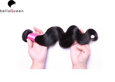 China Smooth No Chemical Brazilian Virgin Hair / Body Wave Hair Weft No Splits for sale