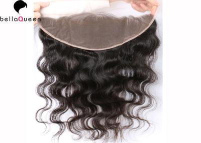 Chine Tissage naturel de cheveux noirs de cheveux de vague de corps de la catégorie 7A de perruques malaisiennes de dentelle à vendre