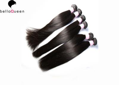 China 30 Inch Natural Straight Wave Malaysian Remy Hair Weft  No Dyed End No Tangle for sale