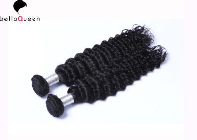 China Grade 7A Unprocessed Peruvian Human Hair Deep Wave Hair Weft For Women for sale