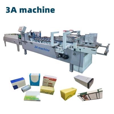 China High Productivity Corrugated Cardboard Folder Gluer Machine with Easy Debugging Zh 800 for sale