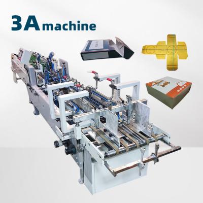 China PLC Controlled 3ACQ**580E Full Automatic Folder Gluer Machine for High Speed Box Making for sale