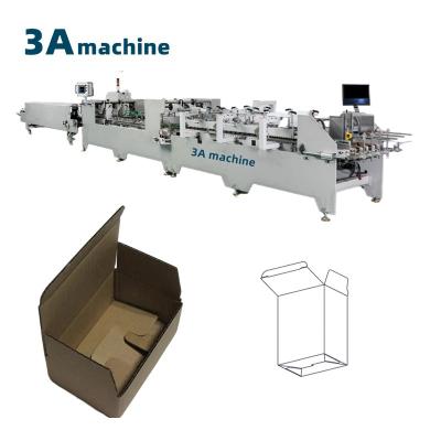 China 3700 KG Dual- Lock Bottom Automatic Folder Gluer Machine for Cardboard/Corrugated Box for sale