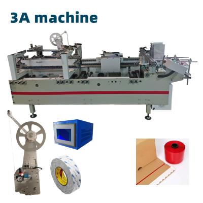 China Effortless and Convenient CQT-DSA2 Cardboard Box Machine for Easy Double-sided Pasting for sale