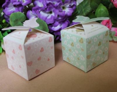China Food Disposable Paper Box Packaging /  Bio - Degradable Corrugated Box For Candy for sale