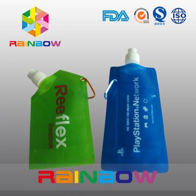China Customized Printed Stand up reusable spout pouch for liquid pakaging for sale