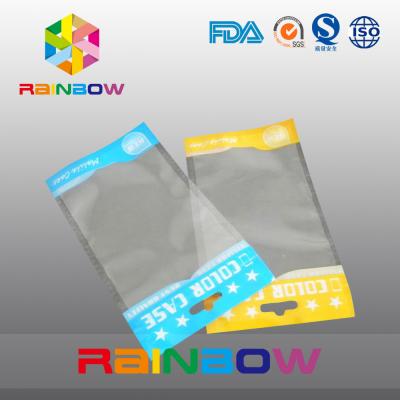 China Self adhesive seal opp head bags , clear plastic stationery packaging bags for sale