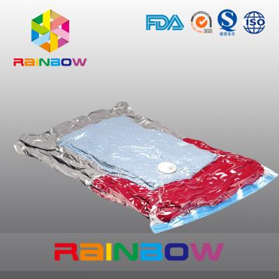 China Nylon PE laminated plastic vacuum storage bag for clothes packaging for sale